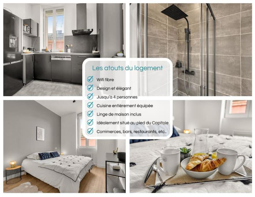 Ღ Le Lormian - Design & Confortable - Capitole Toulouse Exterior foto